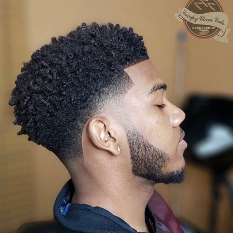 Low Taper Fade Black Male