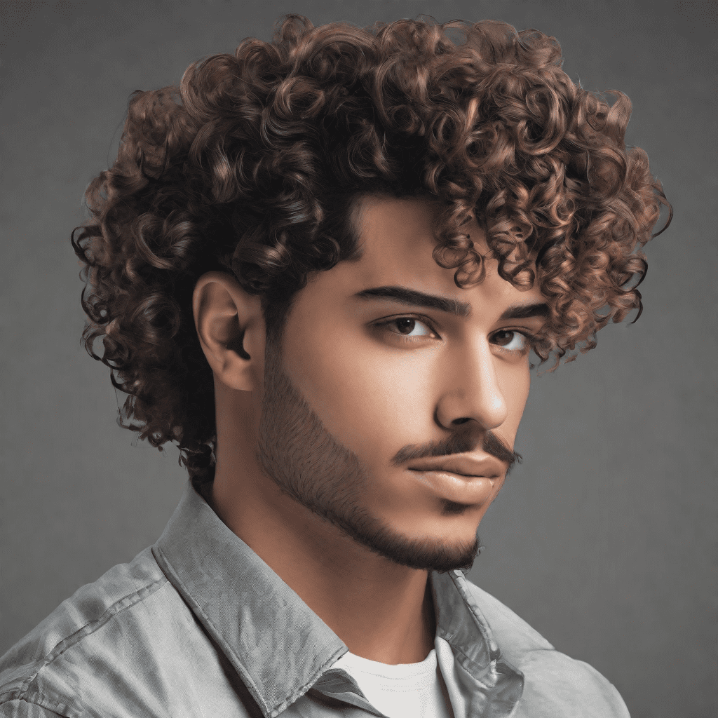 Hispanic Low Taper Fade Curly Hair