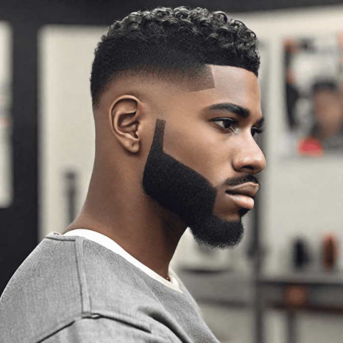 Low Taper Fade Black Male