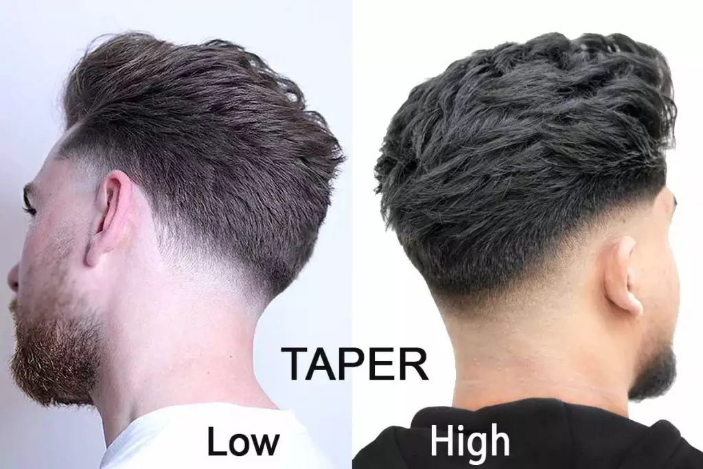 High Taper Fade Vs Low Taper Fade