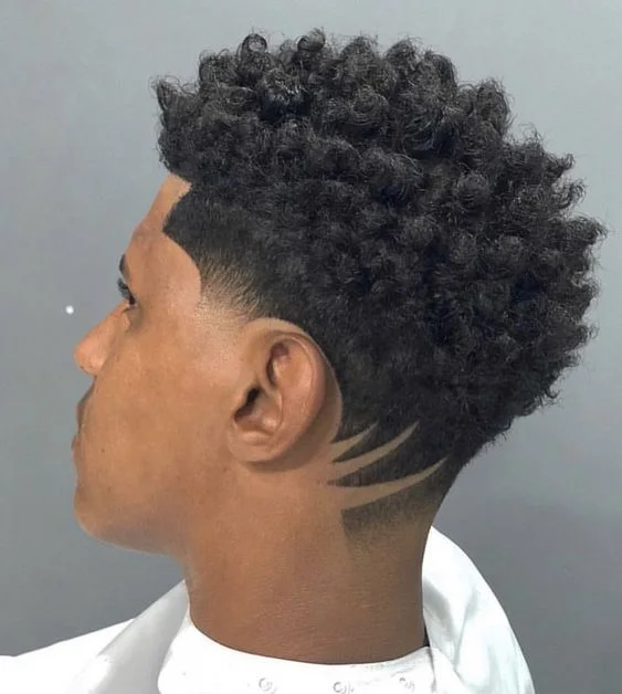 Taper Fade With Textured Top Hispanic