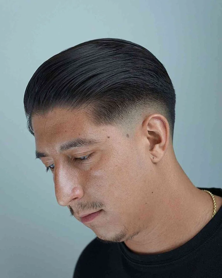 Taper Fade Low Comb Over