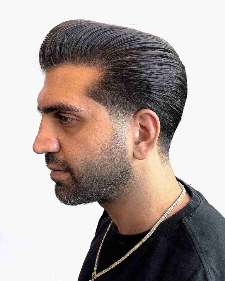 Taper Fade Low with Textured Comb Back