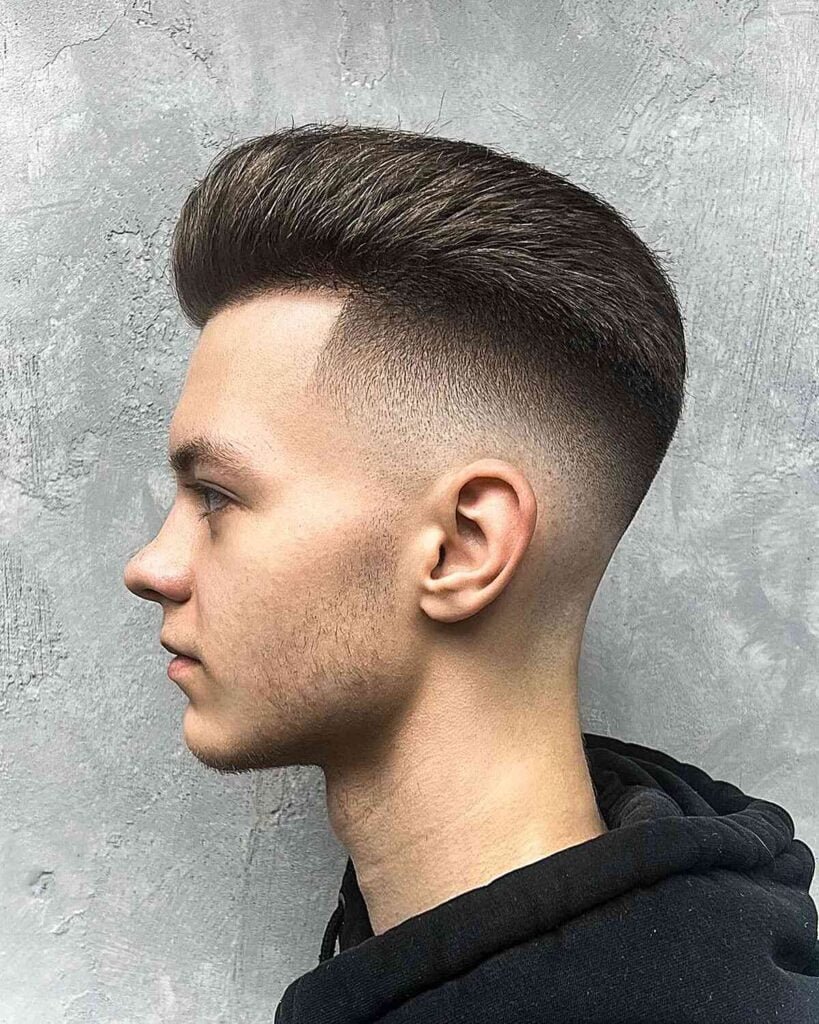 Low Taper Taper Fade Long Hair